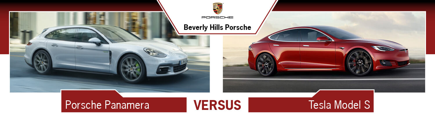 Porsche Panamera vs. Tesla Model S Porsche Panamera vs. Tesla Model S