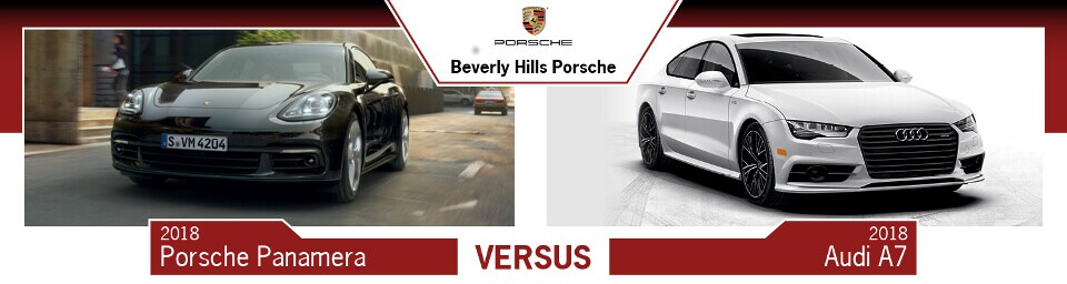 2018 Porsche Panamera vs. 2018 Audi A7 2018 Porsche Panamera vs. 2018 Audi A7