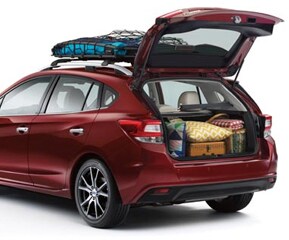 SPACIOUS CARGO AREA AND WIDE REAR