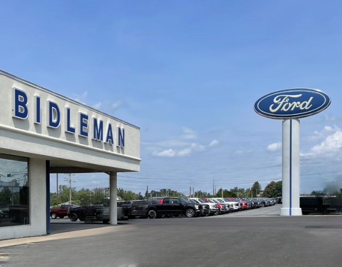 ford dealership near Skaneateles ny bidleman ford logo.png