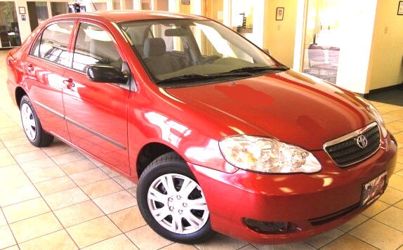 2008 Used Toyota Corolla Red.jpg