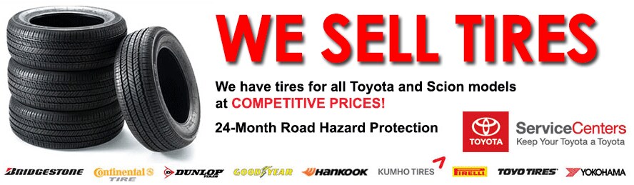 We Sell Tires at Competitive Prices