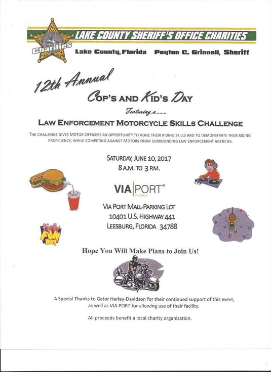 12th Annual Cops and Kids Day
