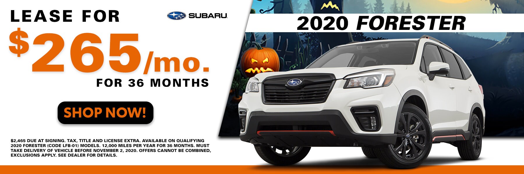 Bill Bryan Subaru - Oct 2020 - 2020 Forester - Homepage Banner - 1800x600.jpg