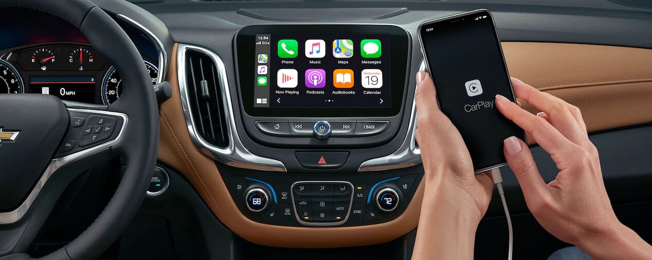 2021 Equinox technology at Bill DeLuca Chevrolet