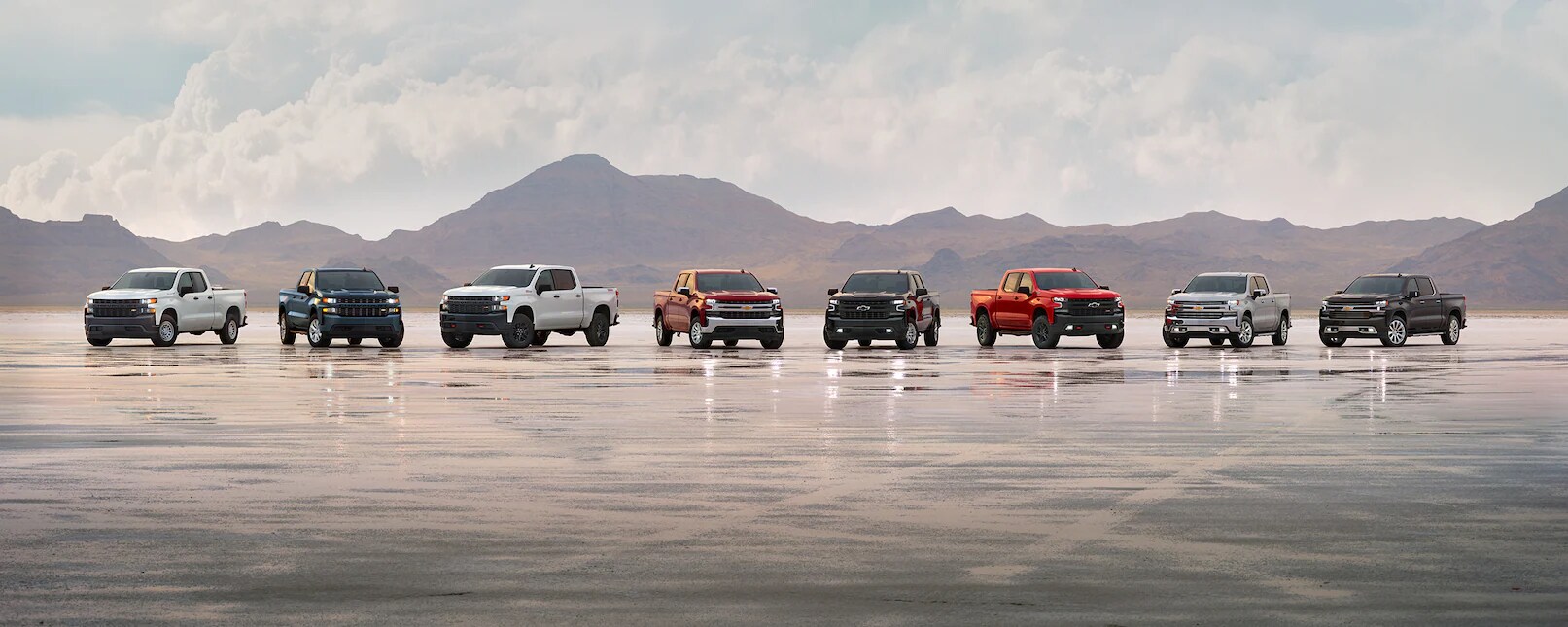 New 2021 Chevy Silverado 1500 lineup at Bill DeLuca Chevrolet Buick GMC in Haverhill, MA