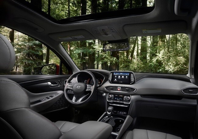 2019 Santa Fe Interior Lawton