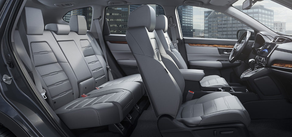 Honda CR-V Interior Beautiful leather interior of the Honda CR-V. id=