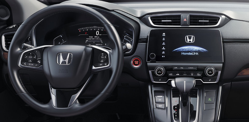 Tech Features of the Honda CR-V Dashboard of the Honda CR-V