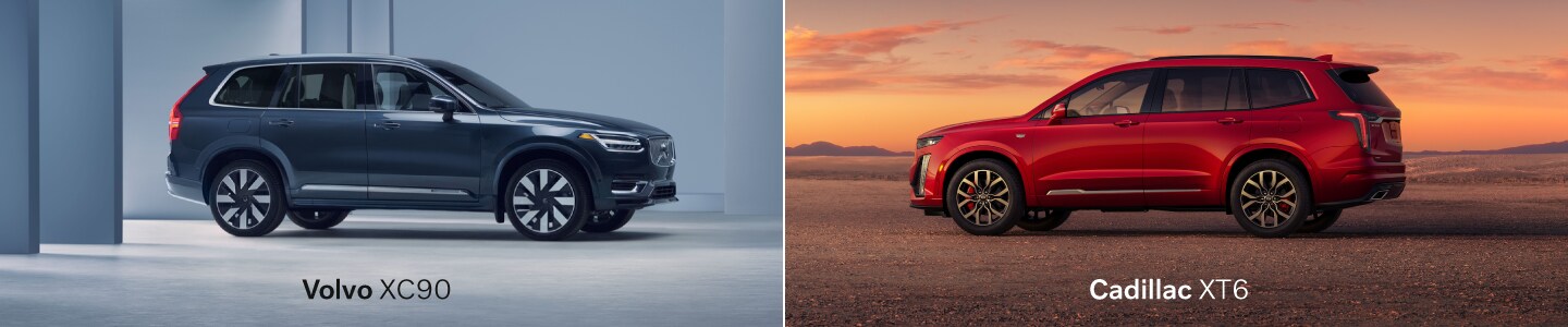Compare Volvo XC90 vs. Cadillac XT6