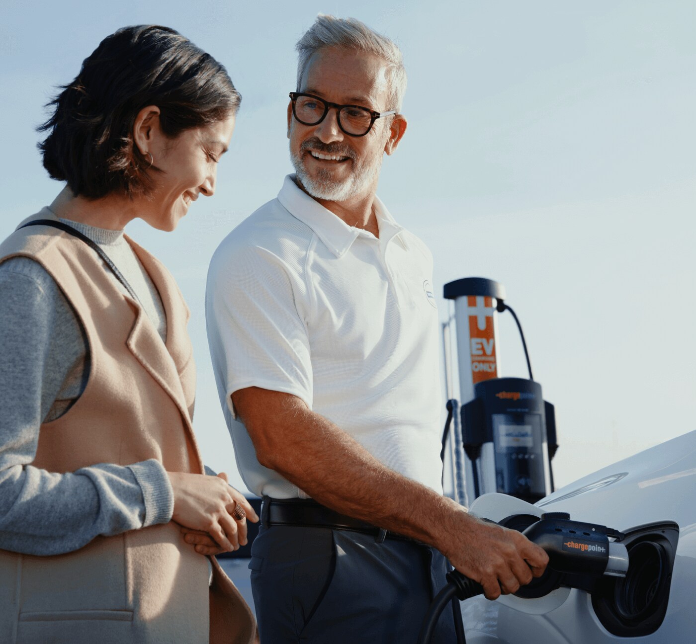 Volvo Charging Cable Installation