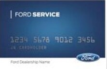 The Ford Service Credit Card