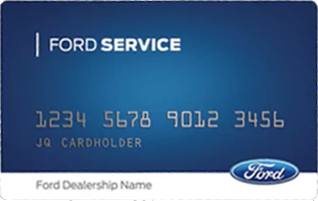 The Ford Service Credit Card
