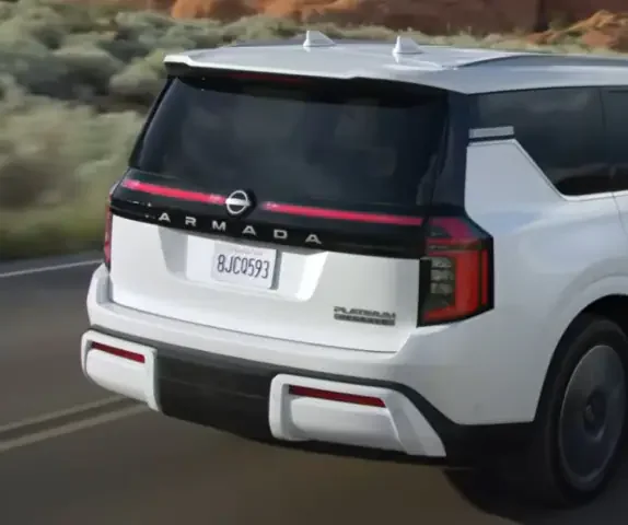 2026 Nissan Armada exterior, a three-row option for Lakewood and JBLM families