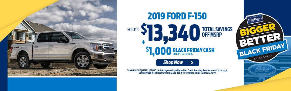 Fred Beans Ford of Newtown Bigger Better Black Friday Sales Event