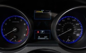 2016 Subaru Legacy Dashboard