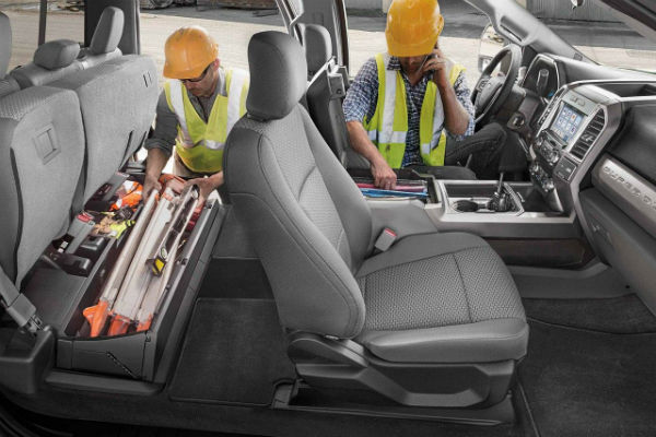 2019 Ford F-250 Super Duty back seat Durant, OK Bill Utter Ford