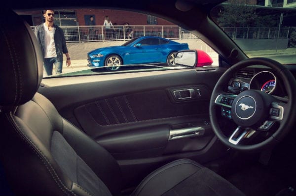 2019 Ford Mustang front seat Denton, TX Bill Utter Ford
