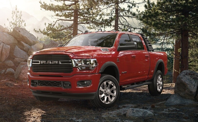 2019 Ram 2500 in the forest