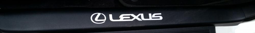 Lexus Illuminated Door Sills in Winnipeg Lexus Illuminated Door Sills installation in Winnipeg