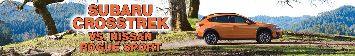 Subaru Crosstrek vs. Nissan Rogue Sport at Bird Road Subaru