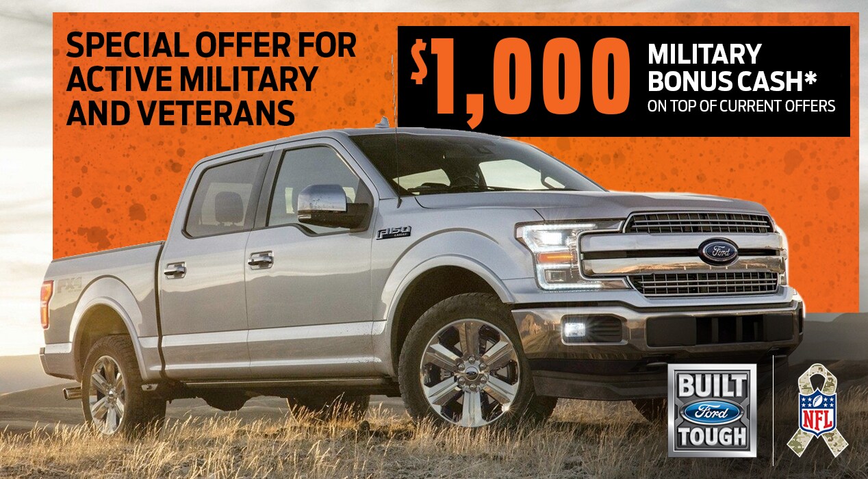 $1000 - Ford F-150 OR SUPER DUTY BONUS CASH