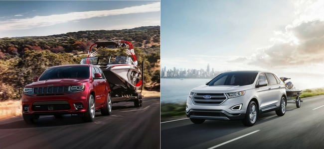 Jeep Grand Cherokee vs. Ford Edge - Power
