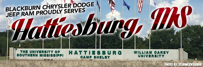 BlackburnCDJR-ServesHattiesburg-660x220.jpg Hattiesburg, Mississippi