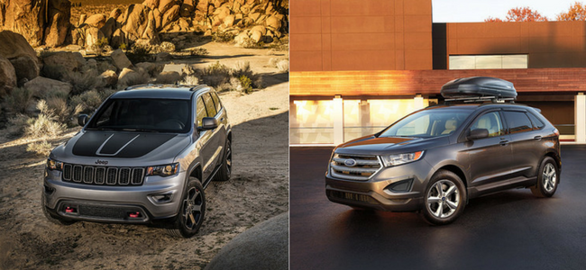 Jeep Grand Cherokee vs. Ford Edge - Off-Road