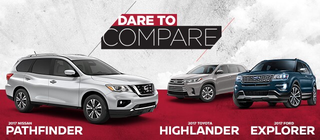Dare to Compare - Nissan Pathfinder vs. Competitors
