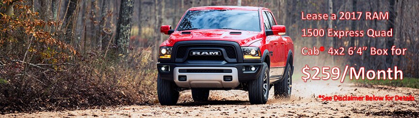 Ram 1500 Lease Deals near Fayetteville, NC Ram 1500 Lease Deals near Fayetteville, NC
