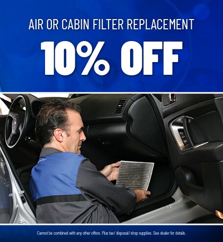 2019 Air Or Cabin Filter