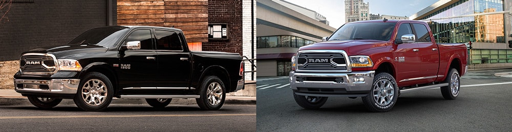 Ram 1500 versus Ram 2500