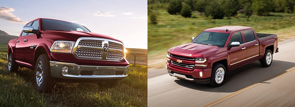 Ram 1500 vs. Chevy Silverado 1500
