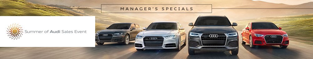 Audi Used Car Manager Specials