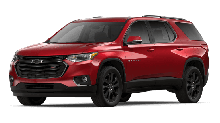2019 Chevy Traverse RS - Cajun Red