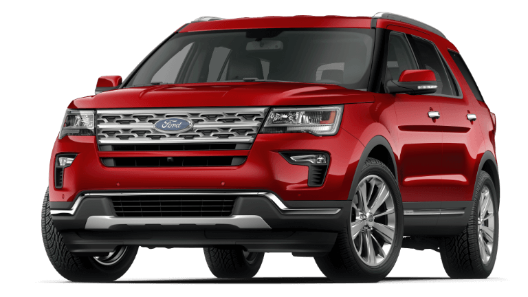 2019 Ford Explorer Limited - Ruby Red