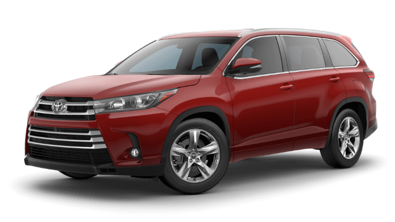 2019 Toyota Highlander Limited - Salsa Red