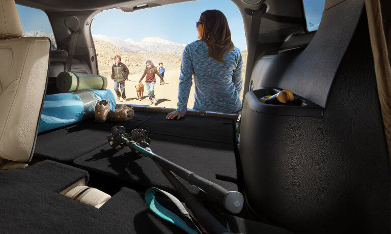 2019 Ford Explorer interior cargo space
