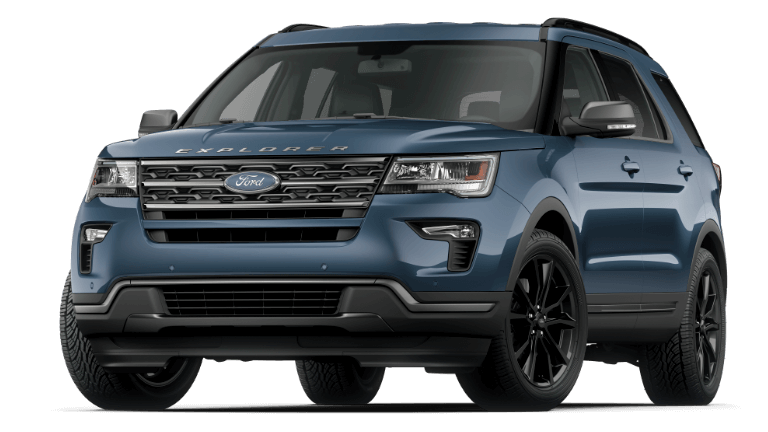 2019 Ford Explorer XLT - Blue