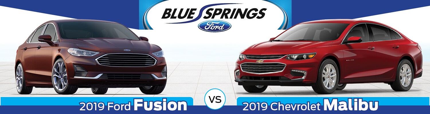2019 Ford Fusion vs. 2019 Chevy Malibu Comparison