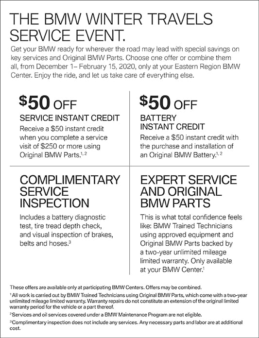 Bmw Service Coupons Printable Bmw Service Coupons Printable