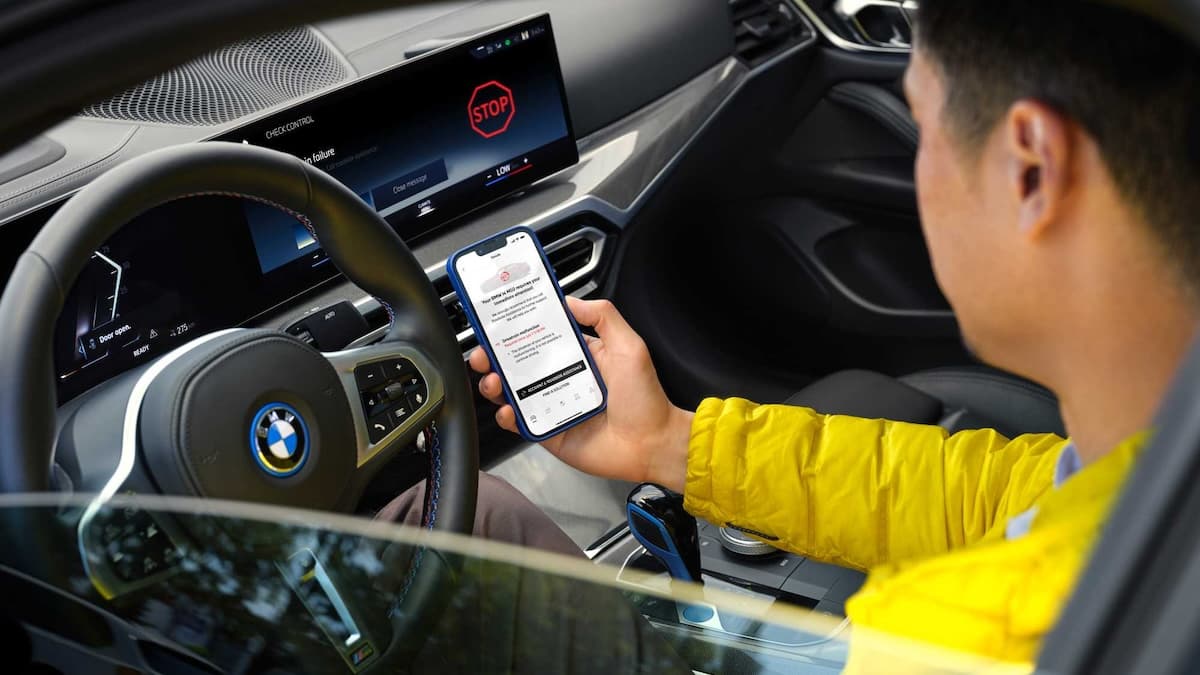 Customer utilizing Proactive Care in their BMW