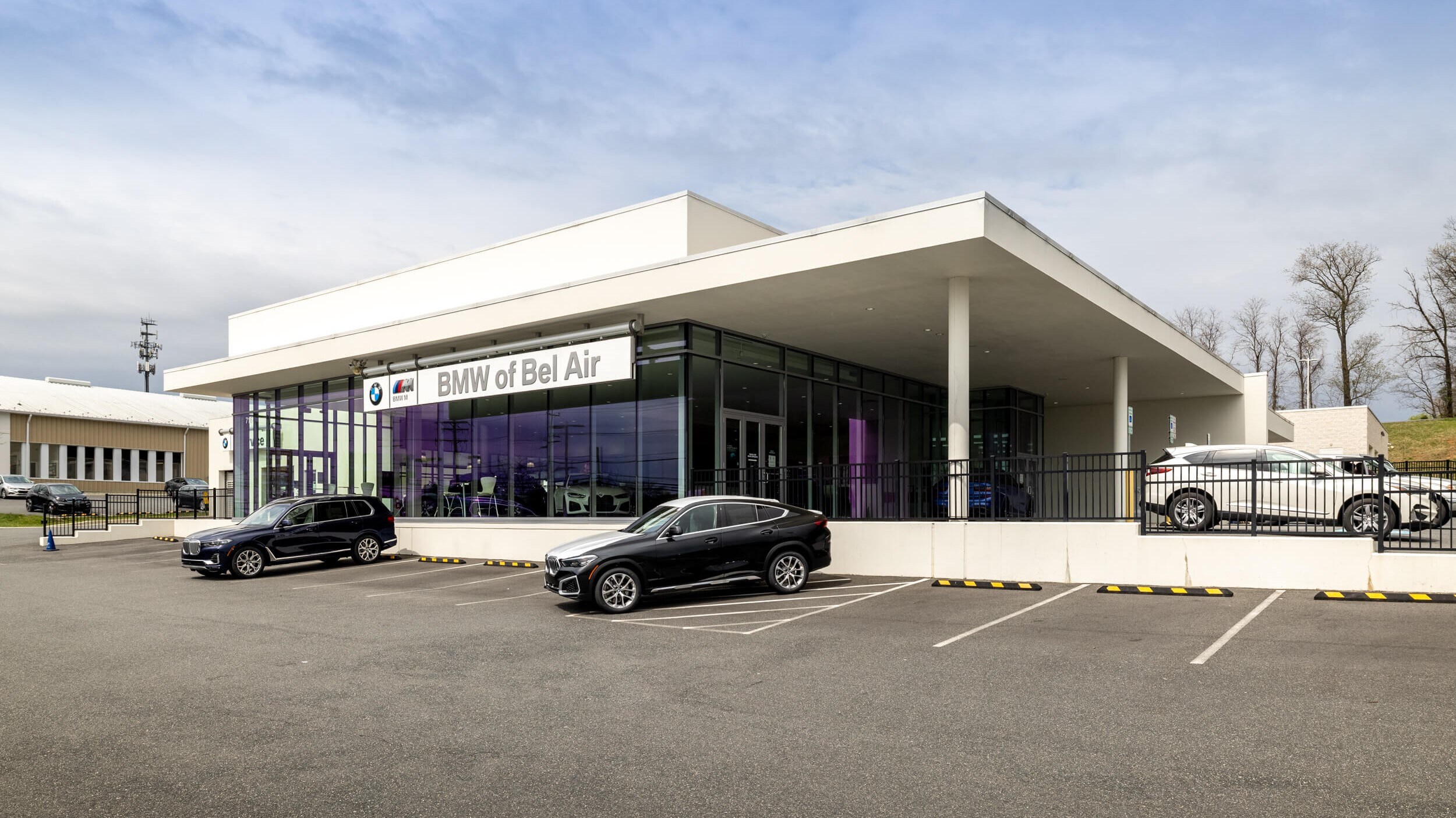 Find new BMW inventory near you at BMW of Bel Air shot of the outside of BMW of Bel Air