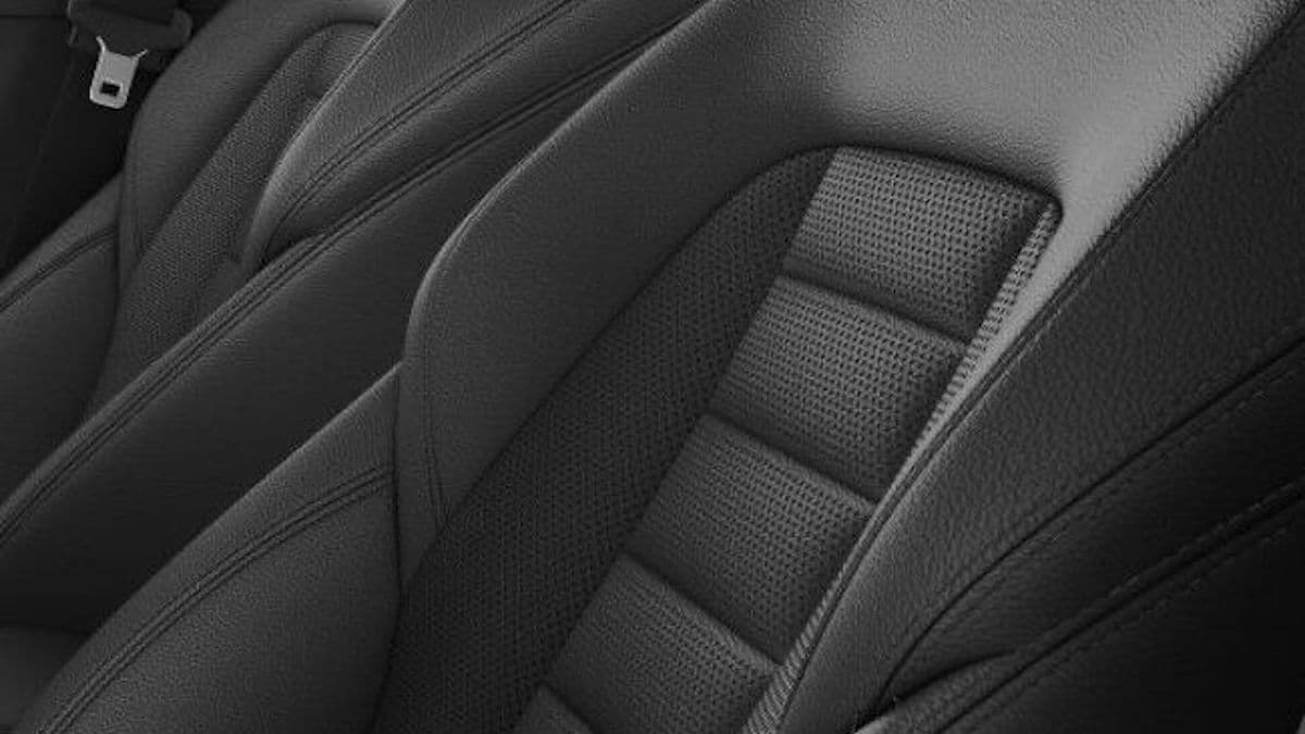 BMW ventilated front seat