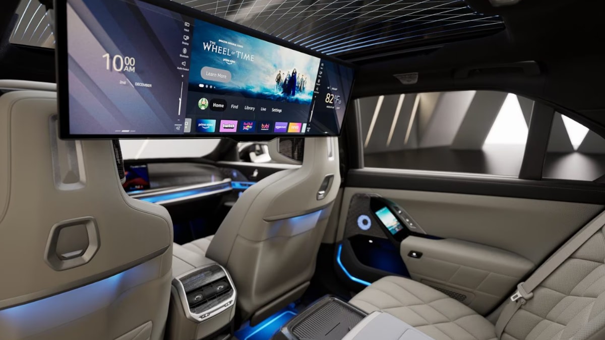 View of the BMW Theatre Screen