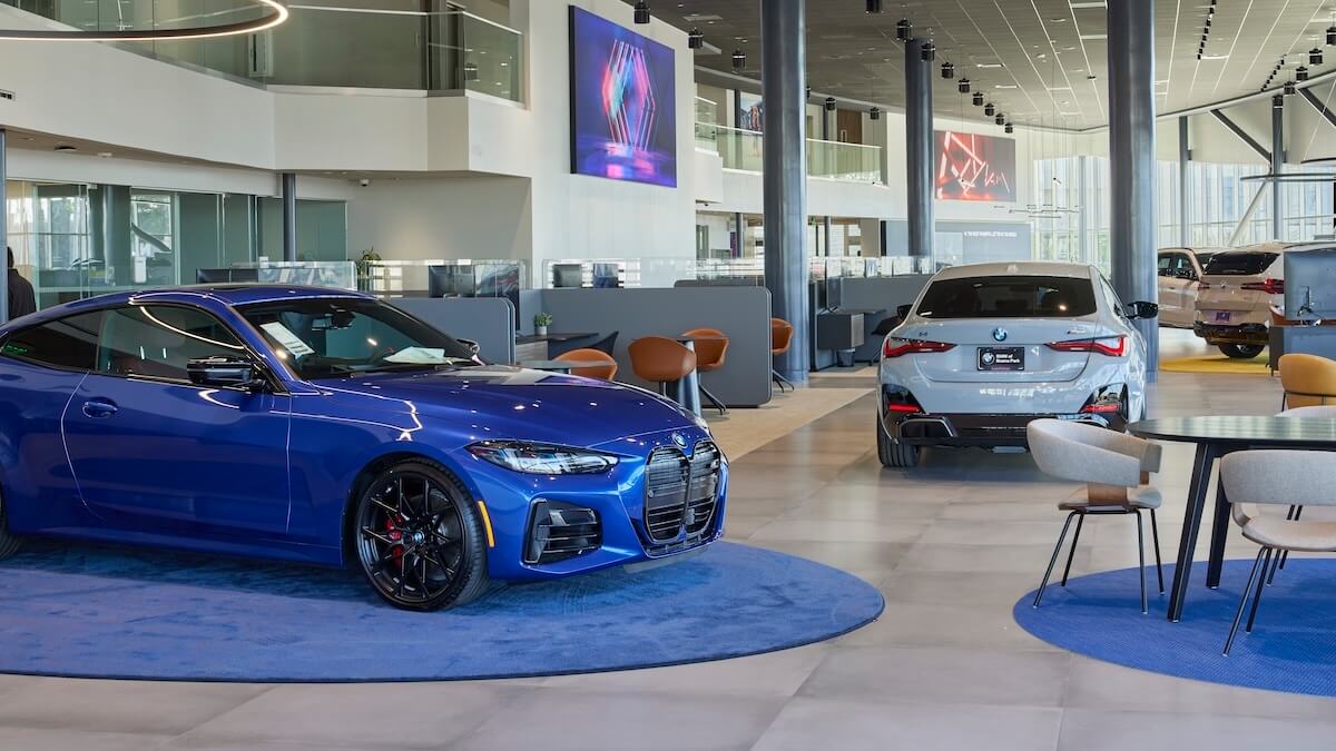 Interior view of BMW of Buena Park, a BMW dealer serving Anaheim