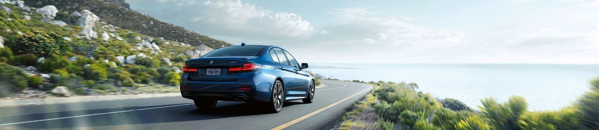 2021 BMW 5 Series Rear