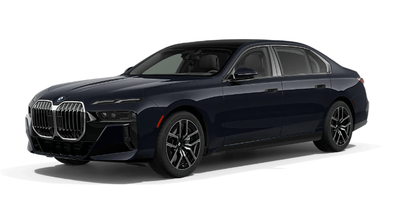 2025 BMW 760i xDrive Sedan Exterior - Carbon Black Metallic