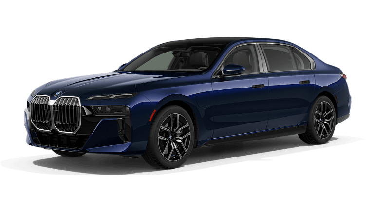 2025 BMW 750e xDrive Sedan Exterior - Tanzanite Blue II Metallic
